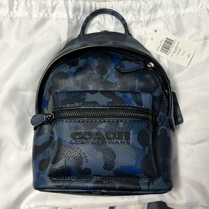 **BNWT** Coach camo Charter backpack 18